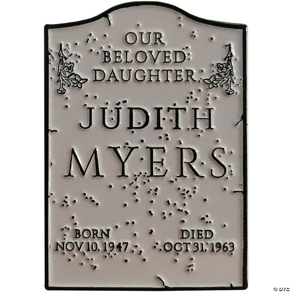Halloween™ (1978) Judith Myers Tomb Enamel Pin – Horror Collectible Pin