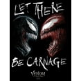 thumbnail image 2 of Men's Marvel Venom: Let There be Carnage Black Vs. Red  Graphic Tee Black X Large, 2 of 5
