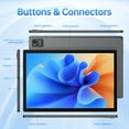 thumbnail image 3 of Android Tablet 14 inch Android 12 Tablet, 6GB&128GB Storage(Expand to 256GB), Dual 32MP+5MP Camera, 10000mAh, WiFi, Bluetooth 5.0, 3 of 9
