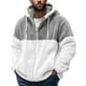 thumbnail image 1 of Men's Personalized Casual Printing Long Sleeve Zipper Sweater Thick Cotton Suit Winter 5XL, 1 of 5