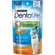Purina DentaLife Cat Dental Treats, Tasty Chicken Flavor, 1.8 oz. Pouch