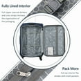 thumbnail image 3 of Softside Luggage Expandable 3 Piece Set Suitcase with Duffel Bag Upright Spinner Softshell Lightweight Luggage Travel Set, 3 of 18