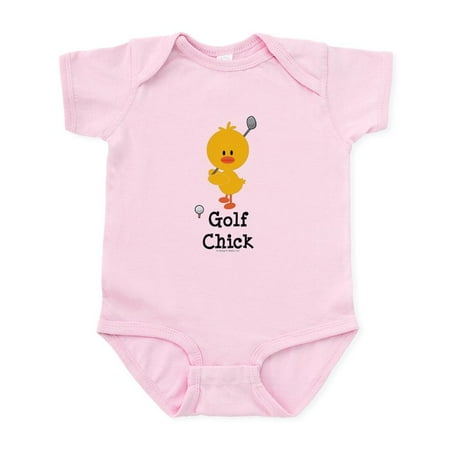 

CafePress - Golf Chick Infant Bodysuit - Baby Light Bodysuit Size Newborn - 24 Months
