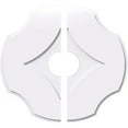 thumbnail image 6 of 24"OD x 7"ID x 8 1/4"C x 1"P Percival Architectural Grade PVC Contemporary Ceiling Medallion, Two Piece, 6 of 7