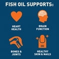 thumbnail image 3 of Pristine Foods Omega 3 Fish Oil 1200mg - 60 Soft Gels, Natural Immune Booster for Healthy Heart, 3 of 11