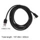 thumbnail image 2 of 1pc USB C Cable Tipo C Cable USB 3.0 a tipo C Línea de datos Cable de carga Codo de codo, 2 of 5