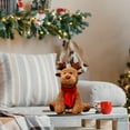 thumbnail image 5 of Danhjin Stuffed Animals Plushies, Plush Christmas Doll with Cute Elks Snowman Toy and Scarf, Gift for Holiday Party Festive Home Decor, 11*5.9in, 5 of 6