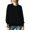 Black, variant on Fall Sweaters for Women Casual Long Sleeve Crewneck Pullover Tops Drop Shoulder Loose Knit Blouses Trendy Streetwear Essential Winter Lounge Clothes