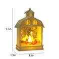 thumbnail image 3 of Cevemin Battery-Powered LED Christmas Lantern Decorations with Clear Lights - Lightweight Hanging or Tabletop Ornaments for Xmas Tree, Home, Party Decor, 3 of 6
