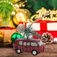 thumbnail image 1 of Mini Resina Adornos de Navidad Estatua Figuras de Navidad Decoraciones Pequeñas de arte Colgante de Navidad para el hogar de la familia 5.5cmX2cmX4.5cm perfecl Colgante de decoraciones, 1 of 6