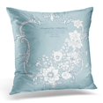thumbnail image 1 of BOSDECO Summer Flowers Poppy Daffodil Anemone Violet in Botanical with Vintage Rococo for Text for Birthday Stock Pillowcase Pillow Cover Cushion Case 16x16 inch, 1 of 1