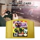 thumbnail image 4 of Tarjetas Juego Versión Estadounidense Super Smash Bros Party Card Super Games Card para N64 (Zelda Majoras Mask 1), 4 of 6