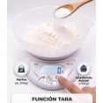 thumbnail image 3 of Báscula de Cocina Digital con Recipiente para Repostería 5kg., 3 of 6