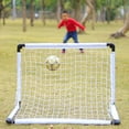 thumbnail image 3 of Ensemble Portable de Filet de But de Soccer, Buts d'Entraînement de Soccer avec Étui de Transport Compact, Orange G, 3 of 8