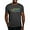 Charcoal, variant on - Live Green Vote Blue T Shirt (Dark) - Men's Classic Graphic Cotton T-Shirt