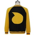 thumbnail image 4 of Classic Yellow Sweater Cardigan Coat Knitted Jacket Open Front Button Sweaters for Adult, 4 of 7