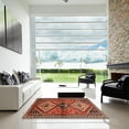 thumbnail image 7 of Ahgly Company Machine Washable Indoor Rectangle Traditional Tomato Red Area Rugs, 4' x 6', 7 of 7