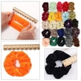 thumbnail image 6 of 53Pack Bulk Velvet Scrunchies Women Hair Band Lady Bobble Hair Ties Jewelry, 6 of 6