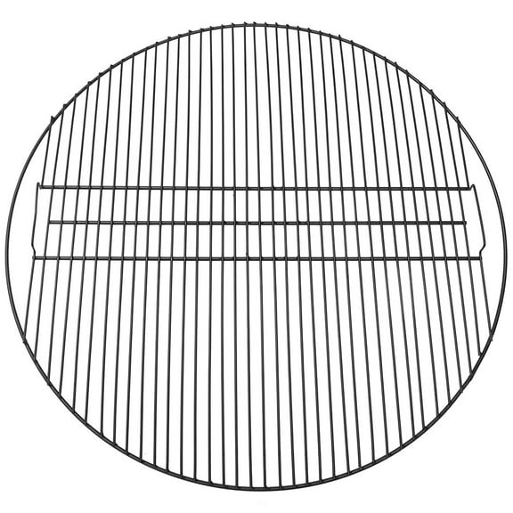 Sunnydaze 40" x 40" Steel Black Round Fire Pit Cooking Grill