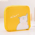 thumbnail image 1 of Toalla de tía de dibujos animados lindas niñas gran capacidad conveniente mes pequeño bolso bolsa de almacenamiento de toallas sanitarias, 1 of 6