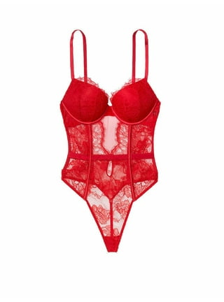 NWT VICTORIA'S SECRET Very Sexy Keyhole High-Neck Bralette Lacquer Red  CHOOSE 