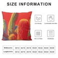 thumbnail image 5 of BANET  Theme Pillow Cover Reversible Pillow Cases Decorative Cushion Throw Pillowcase, for Indoor Outdoor Home Couch Sofa Living Room Party Decor 20x20in, 5 of 5