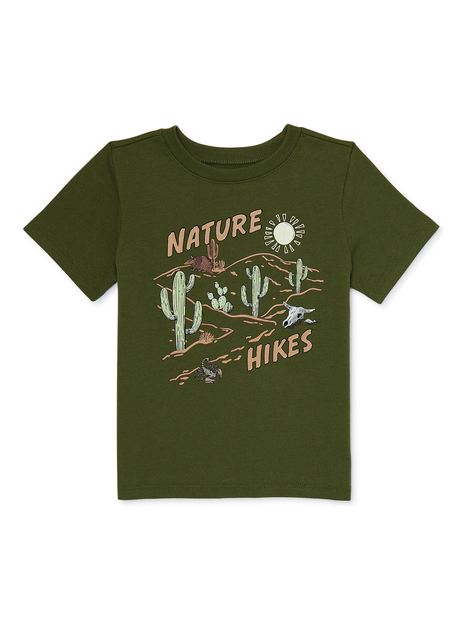 Garanimals Toddler Boys Short Sleeve Graphic T-Shirt, Sizes 12M-5T