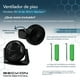 thumbnail image 3 of Ventilador de piso pared 2 en 1 turbo fan de 8 pulgadas 3 velocidades Negro BV-8 Beckon Beckon Beckon BV-8, 3 of 9