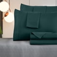 thumbnail image 4 of Lux Decor Collection Twin Size Sheet Set, 16" Deep Pocket Bed Sheets Set - Fitted Bed Sheet, Flat Sheet & Pillowcases - Teal, 4 of 4