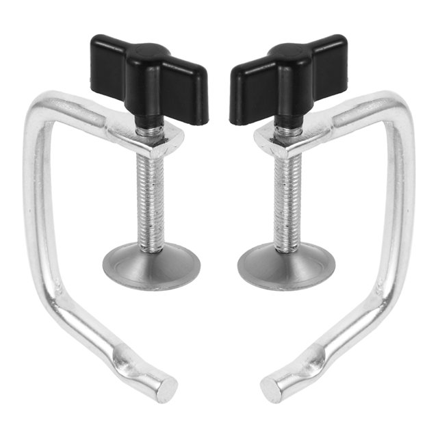 CTIRCHIU 2 Pcs Poignée de Machine à Nouilles Machine à Pâtes Opération Manuelle Alliage de Fer Noir pour Cuisine Maison