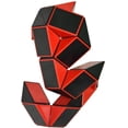 thumbnail image 4 of Règle Magique Serpent, 24 Pcs, Casse-Tête Rotatif Noir / Rouge, 4 of 5