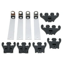 Engine Spark Plug Separators Looms Separators for Chevy for Ford 7/8/9mm Ignition Wire Separator Holder for Chevrolet Black