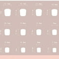 thumbnail image 5 of KUFptva Square Press On Nails Flower Fake Nails Glues On Nails Artificial Acrylic Nails 24pcs Stick On Nails for Womens Girls, 5 of 7