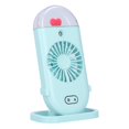 thumbnail image 5 of Ventilador de niebla de agua 2 en 1, miniventilador de pulverización humidificador de mano con carga USB para oficina en casa, 5 of 5