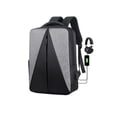 thumbnail image 1 of Travel Laptop Backpack for Men Women Laptop Backpack with USB Charging Port Water Resistant College School Computer Bag（Black）, 1 of 8