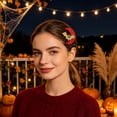 thumbnail image 6 of Halloween Hair Clips for K'ids, Cute Pumpkin Ghost Bat Witch Hair Barrettes, Spooky Hair Accessories for Girls, Party Dress Up Decorations, 2.36 Inch, 6 of 6