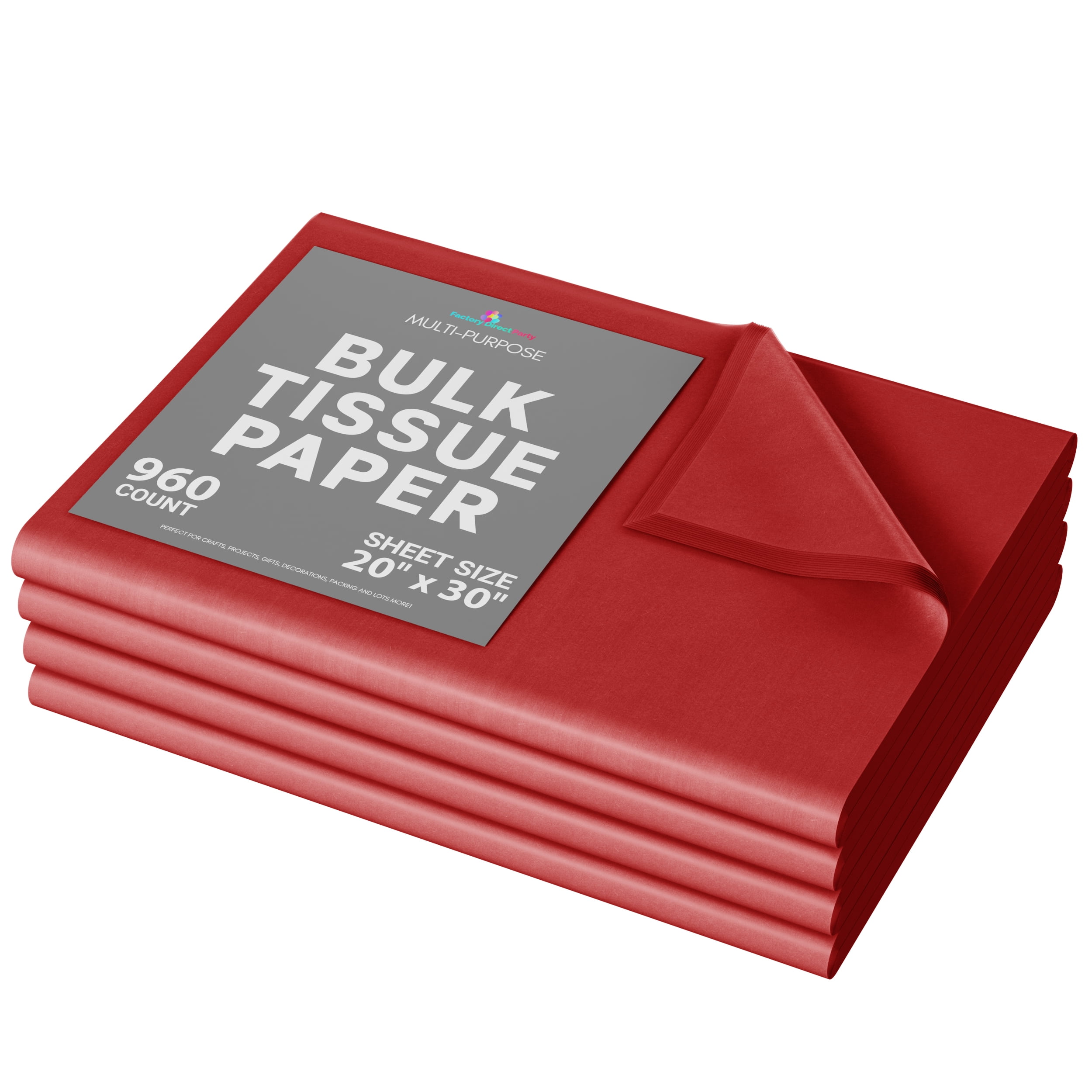 NEW TISSUE PAPER BULK REAM 440x660 - 500 SHEETS - ACID FREE gift