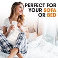 thumbnail image 5 of Cheer Collection Faux Fur Throw Pillow Cover, 5 of 5