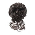 thumbnail image 2 of Synthetic Messy Curly Chignon Dount Hair Bun with Elastic Band Synthetic Fibre Ponytail Hairpiece, 2 of 7