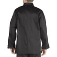 thumbnail image 2 of CHEF CODE Giovanni Classic Chef Coat 100% Cotton Unisex, Black, 5XL, 2 of 2