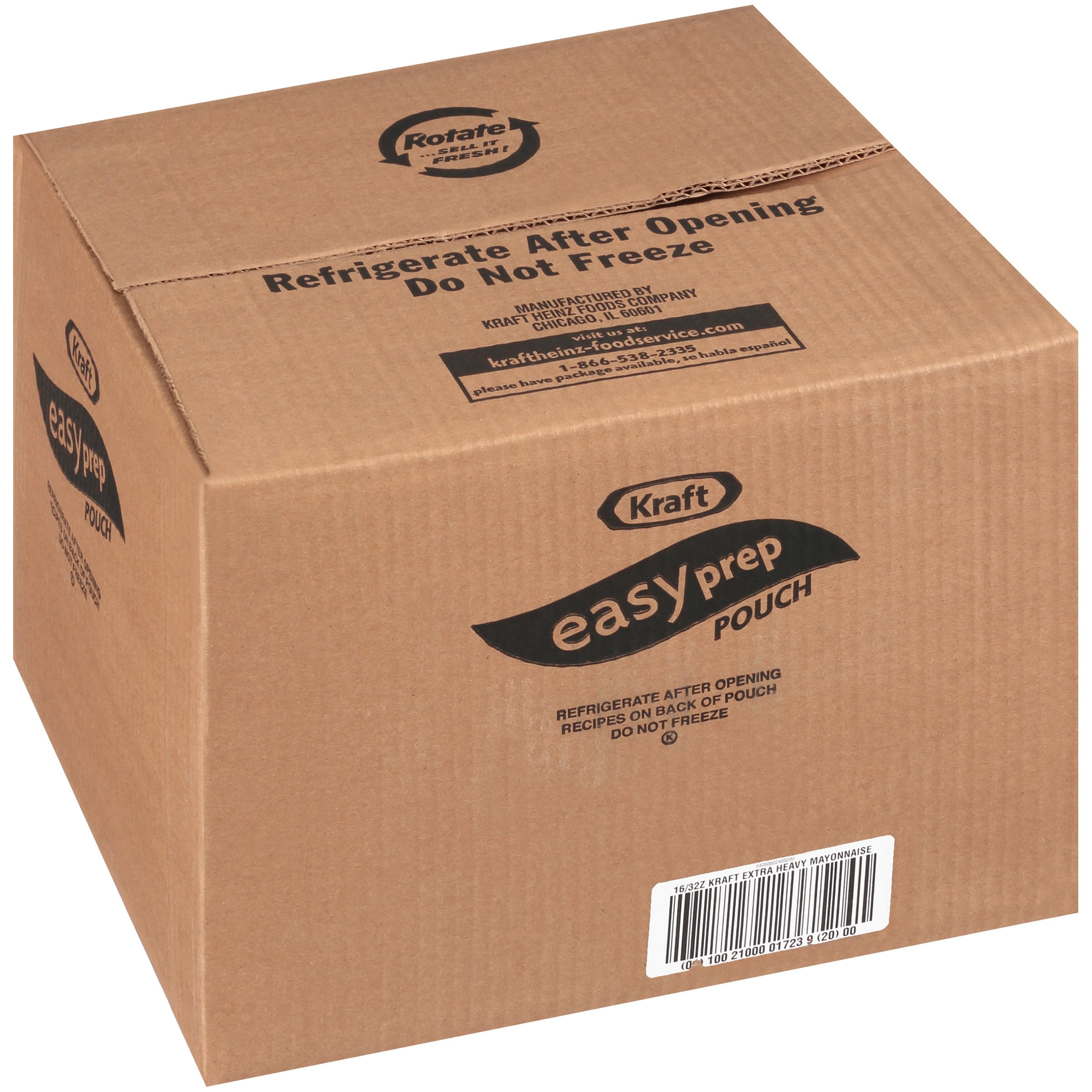 Kraft Extra Heavy Mayo, 16 ct Casepack, 32 oz Pouches