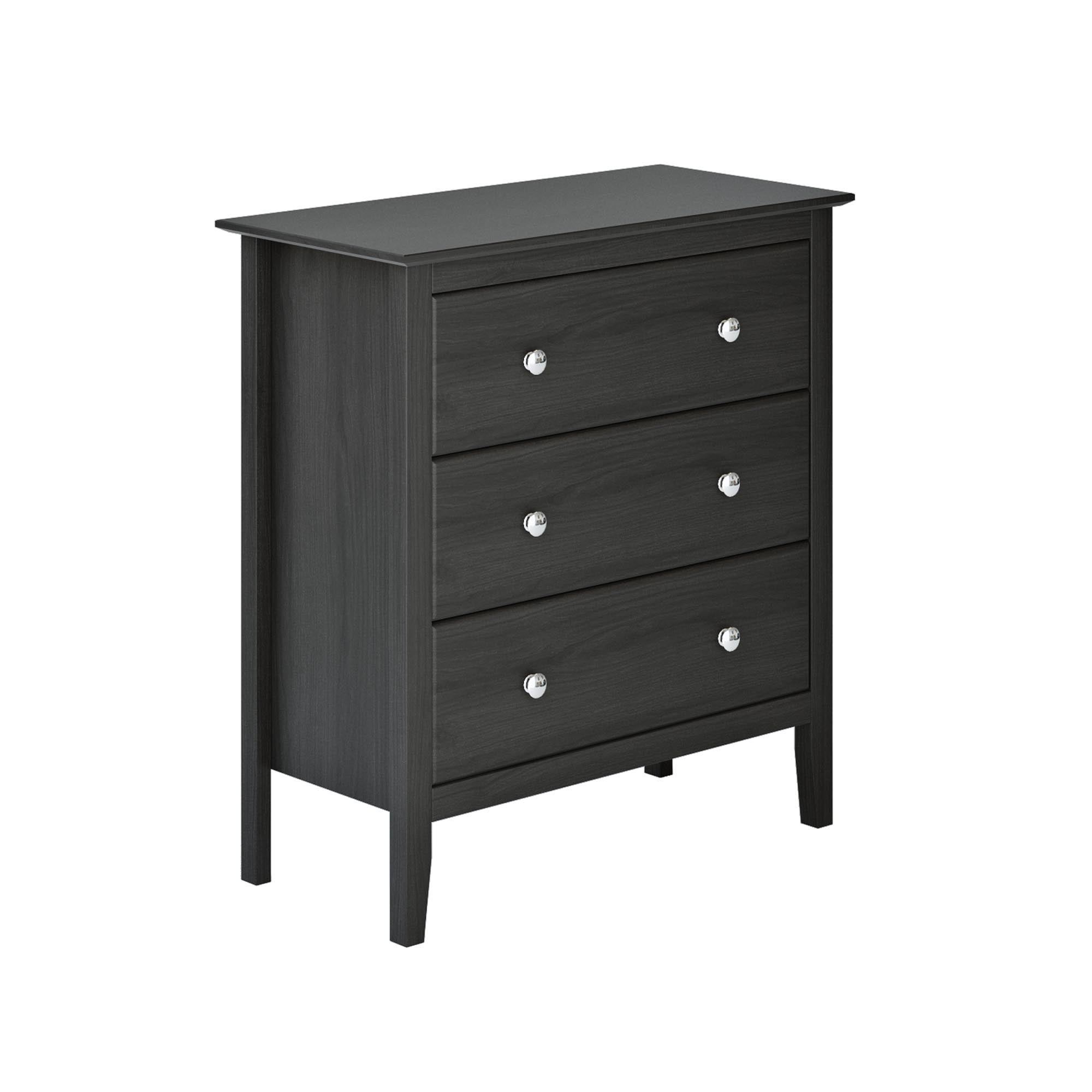 Adeptus Solid Wood Easy Pieces 3 Drawer Chest Walmart Com