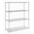 thumbnail image 3 of Nexel Industries 24548EP Epoxy Starter Shelf Unit- Silver - 24 x 54 x 86 in., 3 of 4