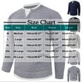 thumbnail image 2 of Mens V Neck Sweater Casual Cable Knit Slim Fit Pullover Long Sleeve Fall Winter Fake Two Piece Sweaters (L, Khaki), 2 of 5