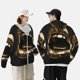 thumbnail image 4 of Fotbe Golden Lips Modern Sculpture Chaqueta con Protección Solar UPF 50+ para Hombre y Mujer, Camisa con Capucha y Bolsillos-XX-Large, 4 of 7