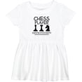 thumbnail image 3 of Inktastic Chess Player Game Girls Baby Dress, 3 of 5