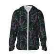 thumbnail image 2 of Lsque Lavender Flowers UPF 50+ Lightweight Sun Protection Men's Women's Long Sleeve Shirt, Hoodie Performance -XX-Large, 2 of 9