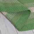 thumbnail image 3 of Bradford Indoor Outdoor Reversible Braided Rug Dark Green 4' x 6', 3 of 5