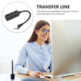 thumbnail image 3 of CUITING M‘lis RJ45 1 Male to 3 Female Port Ethernet Cable Adapter Splitter  Black, 3 of 4