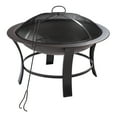 Mainstays 26" Metal Round Outdoor WoodBurning Fire Pit